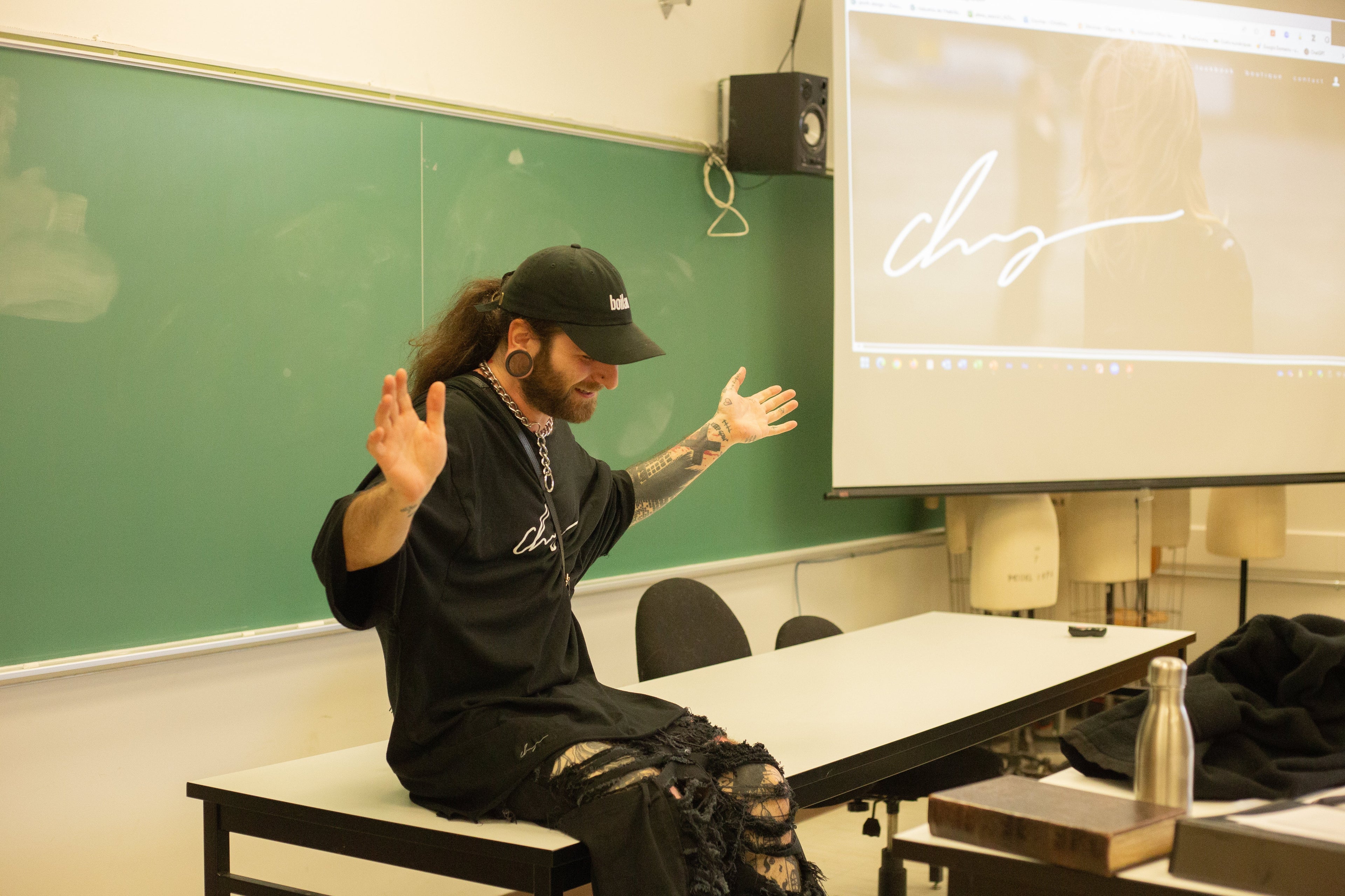 Connecting with the young generation of designers