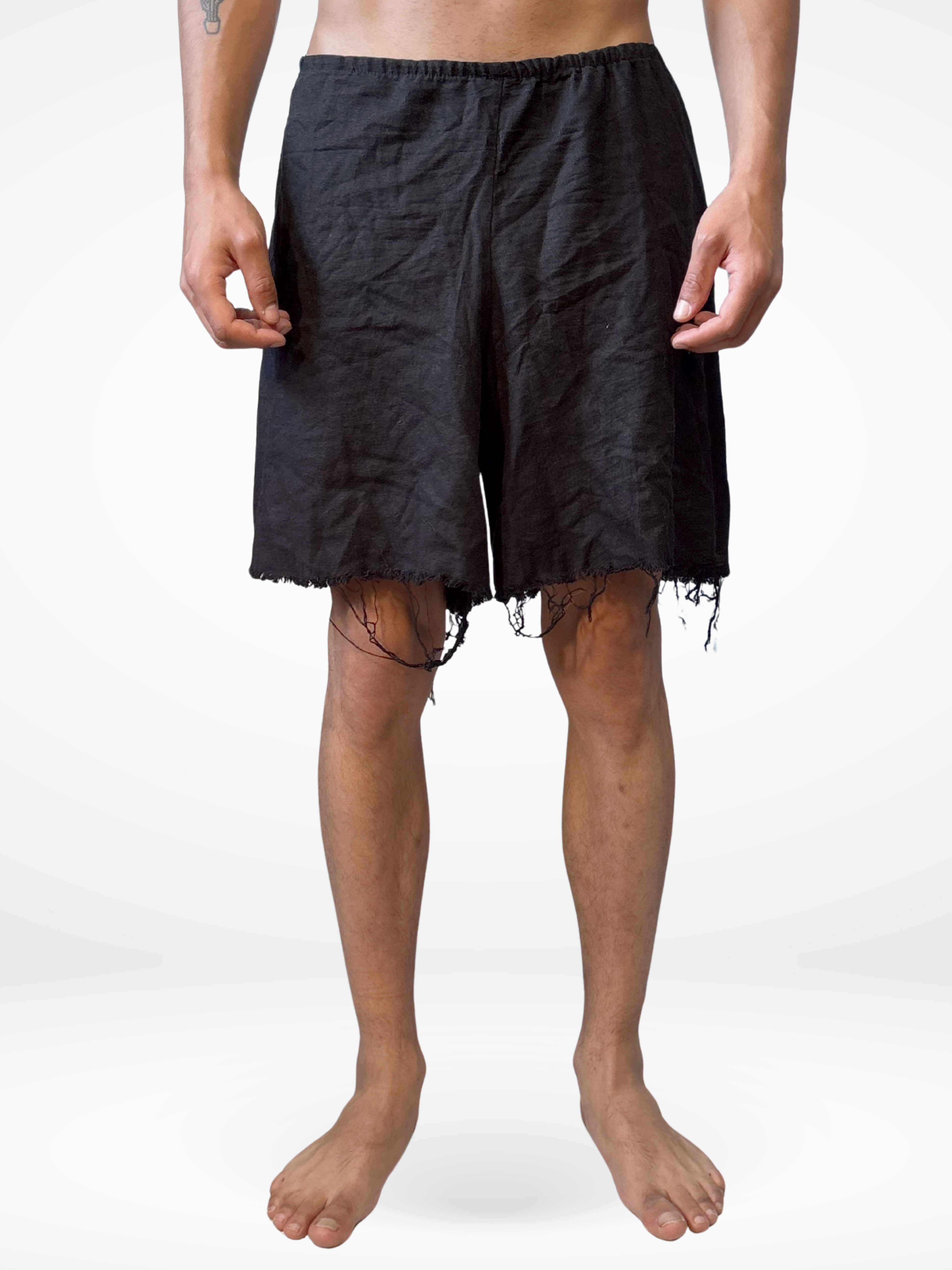 Upthrifted Guillaum Chaigne linen shorts