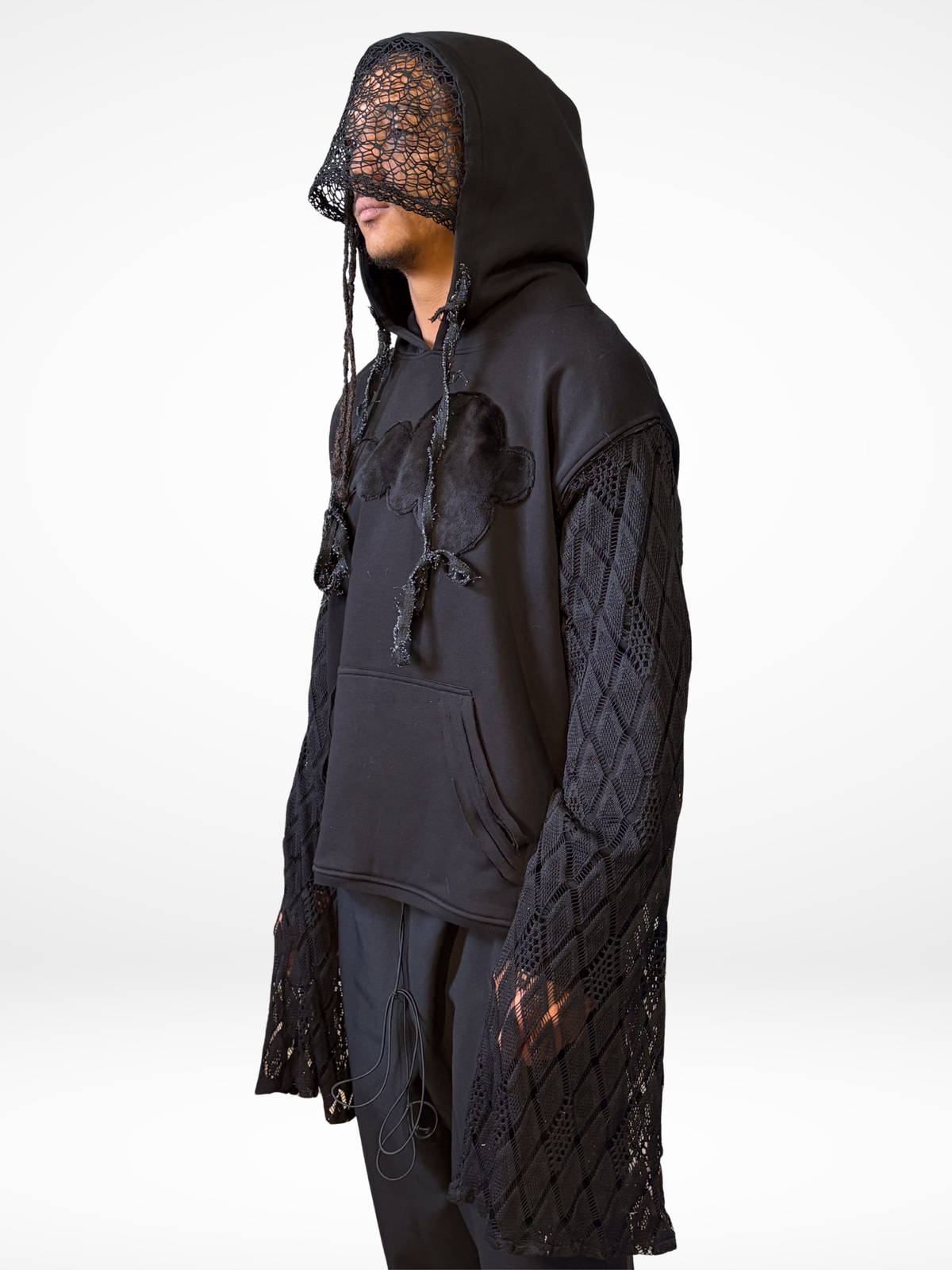 Upthrifted clouded hoodie