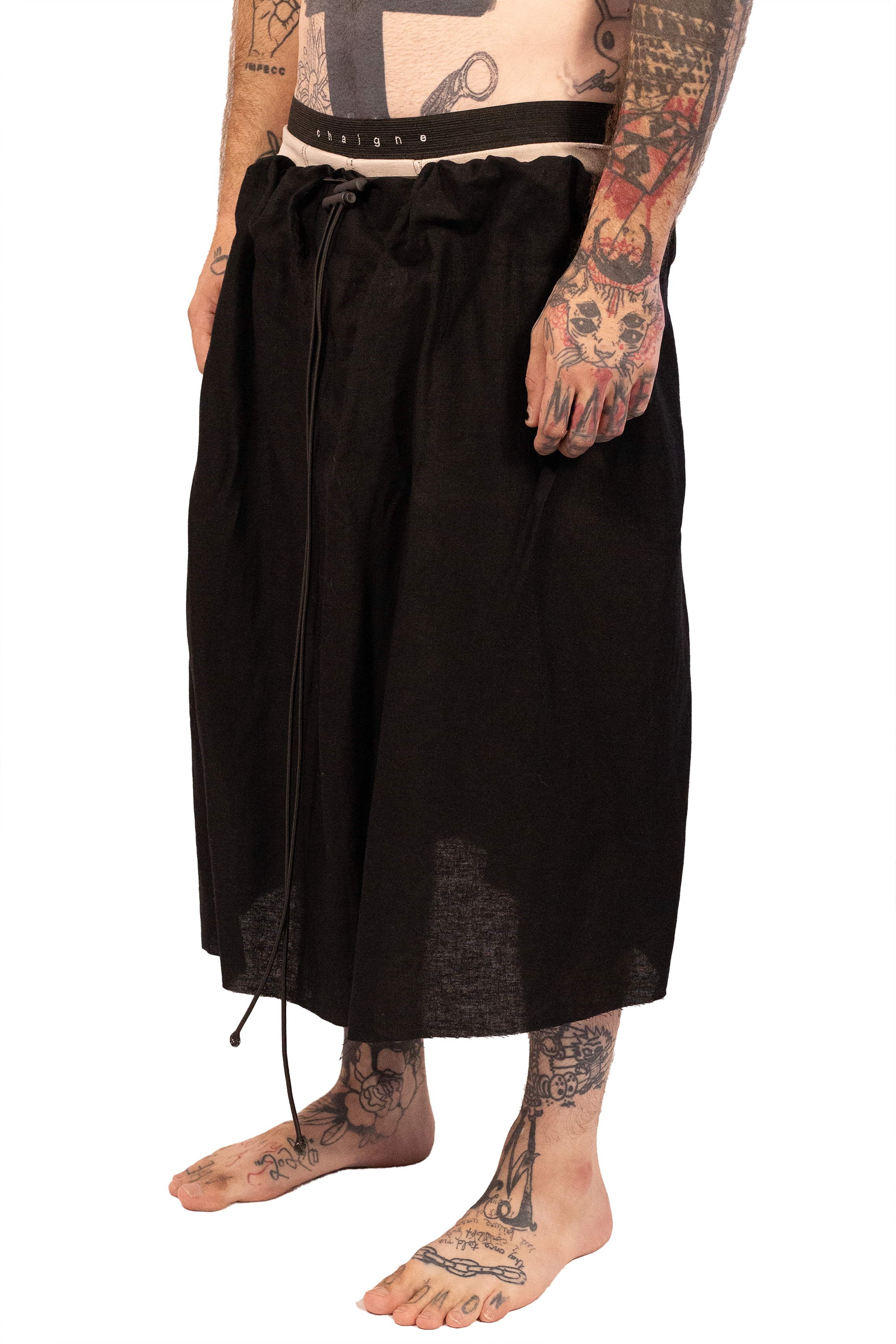 FW2023 linen skirt