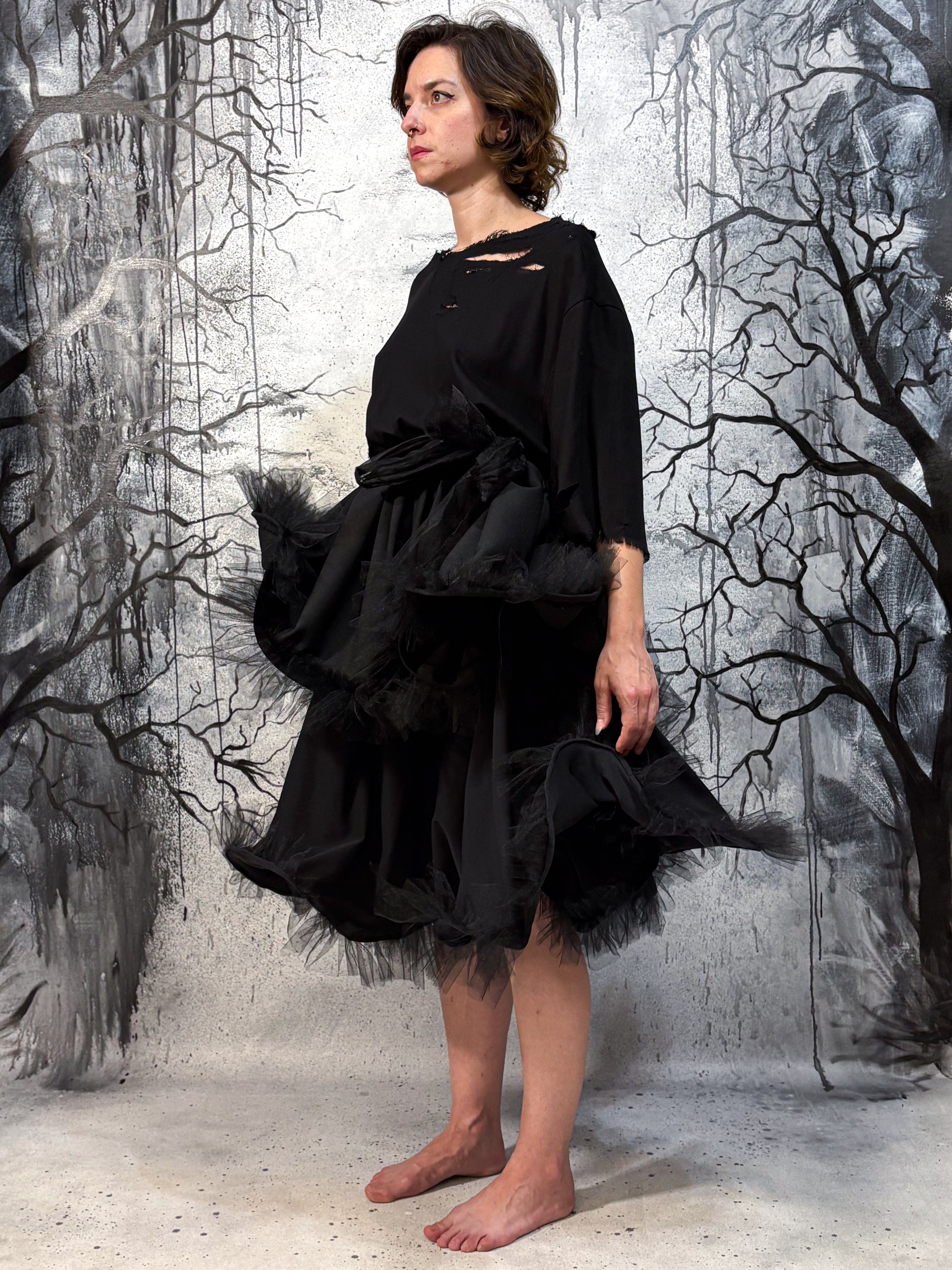 Chaigne doubleskirt dress