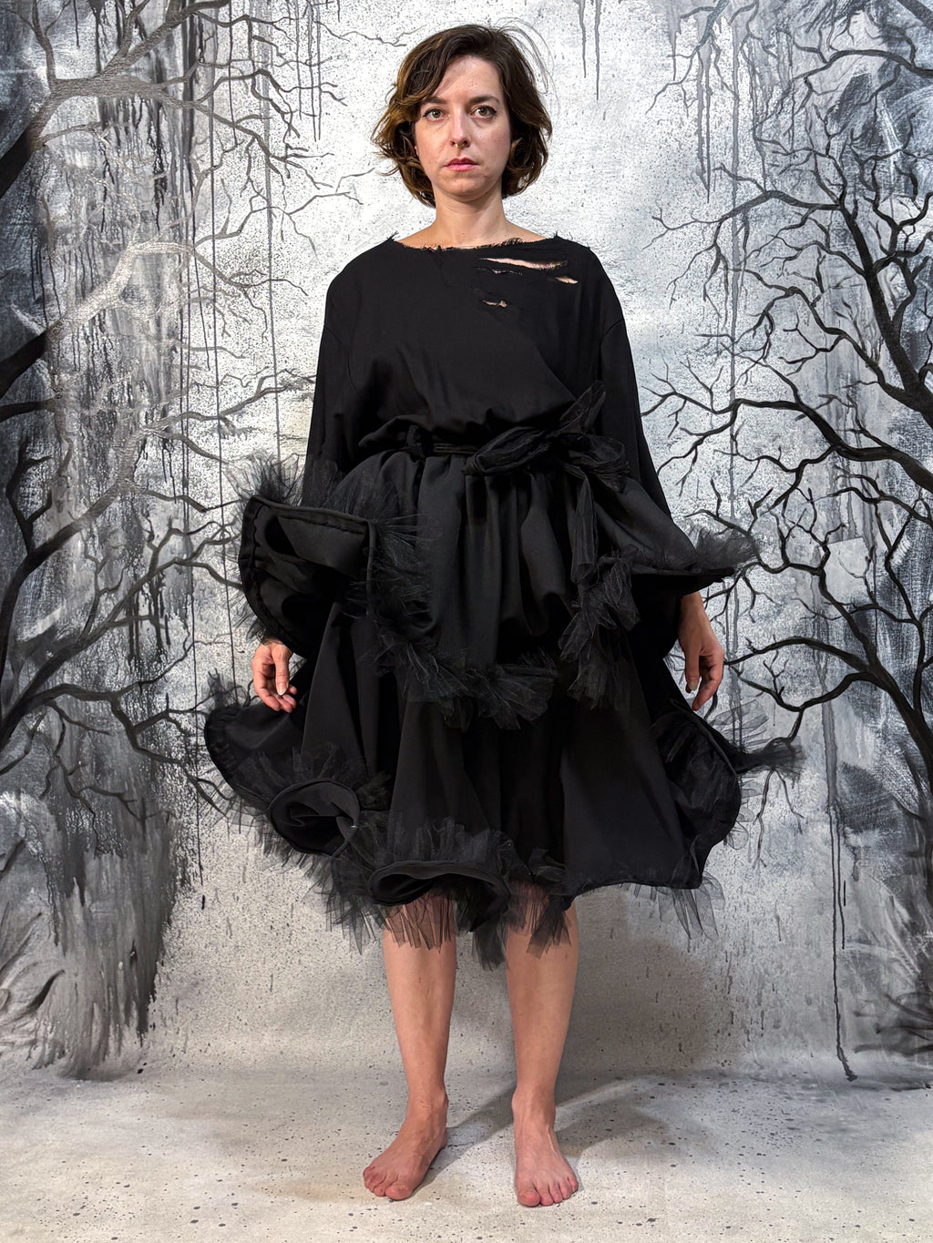 Chaigne doubleskirt dress