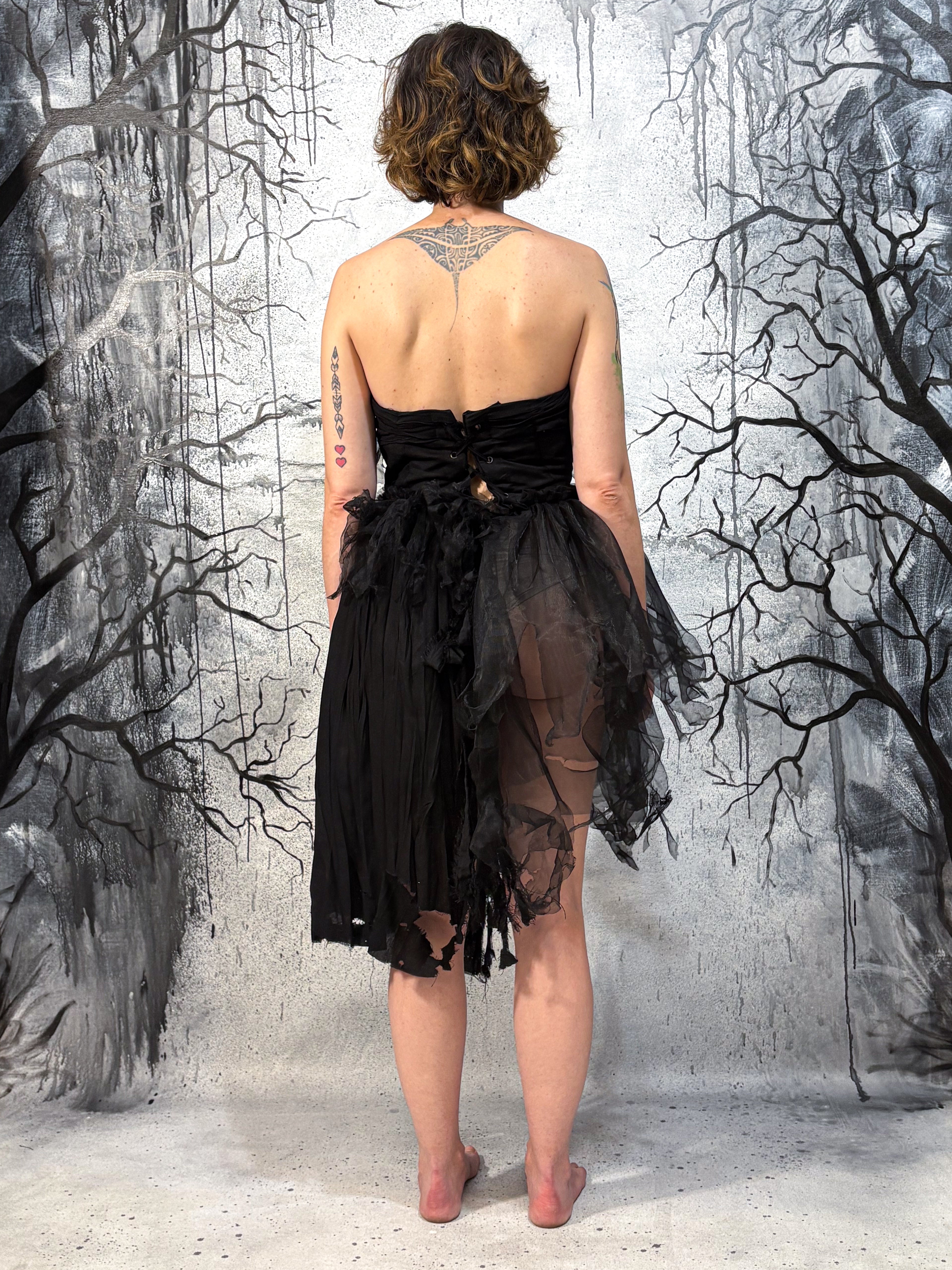 Chaigne rococo dress
