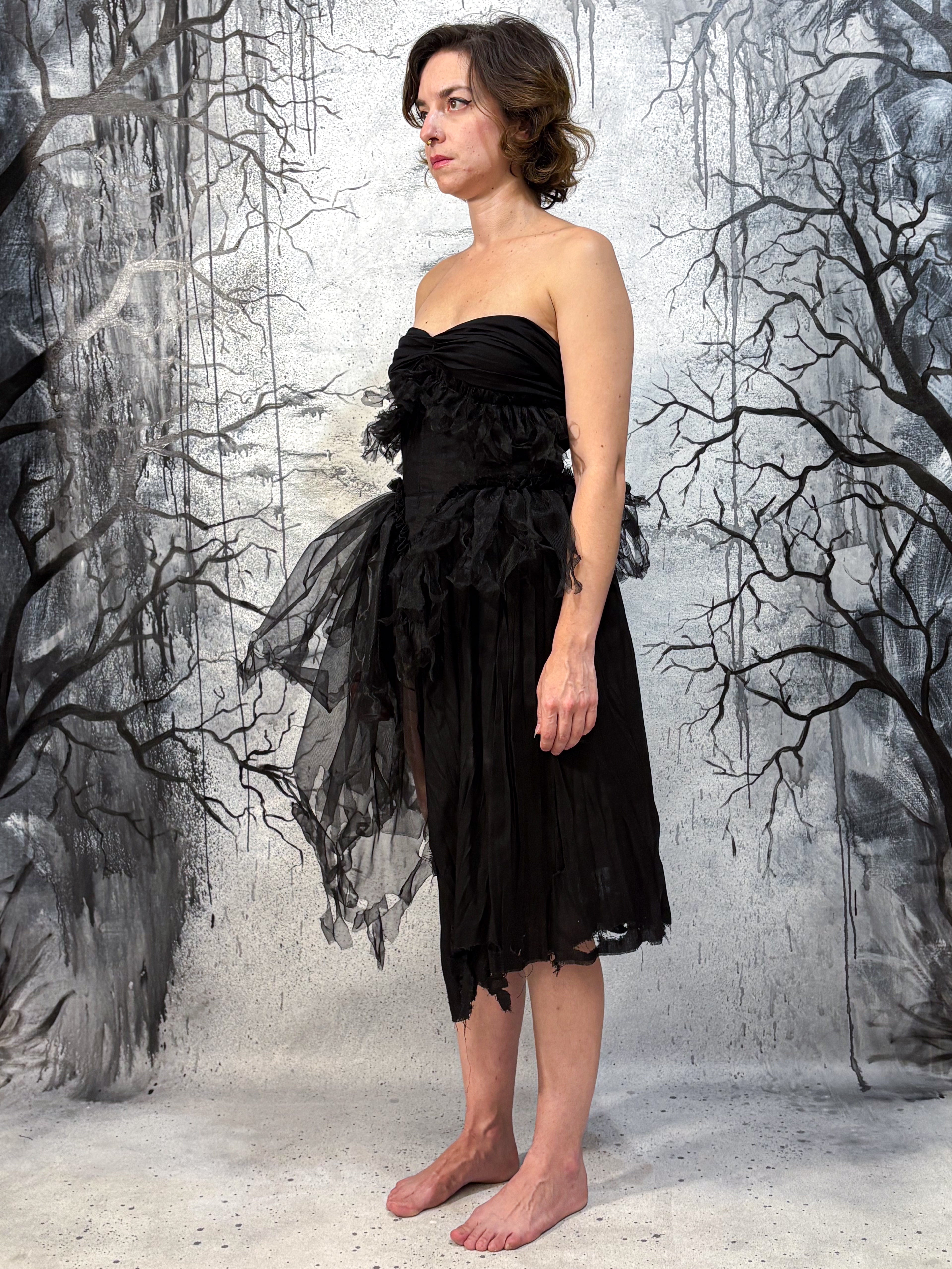 Chaigne rococo dress