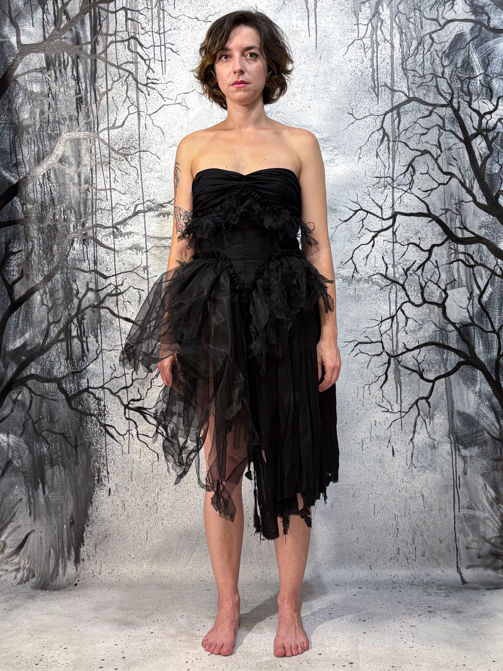 Chaigne rococo dress