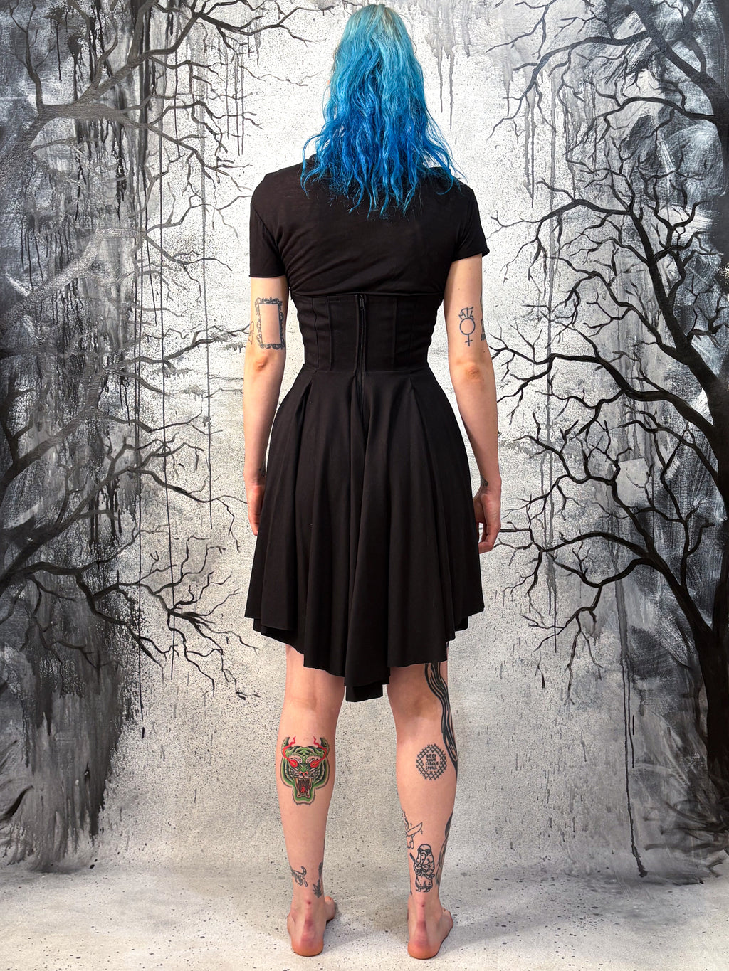 Chaigne tennis dress