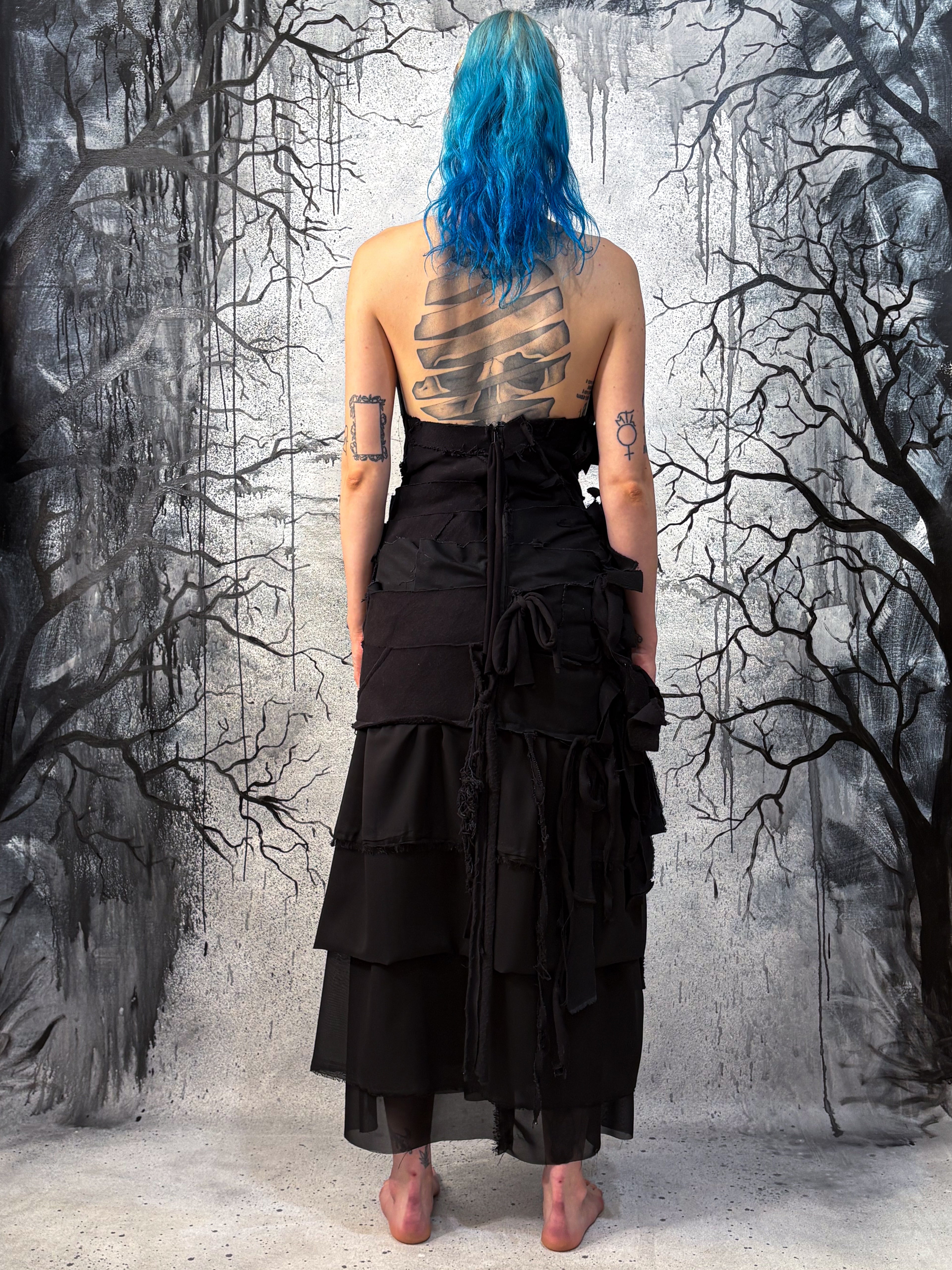 Chaigne patchwork dress