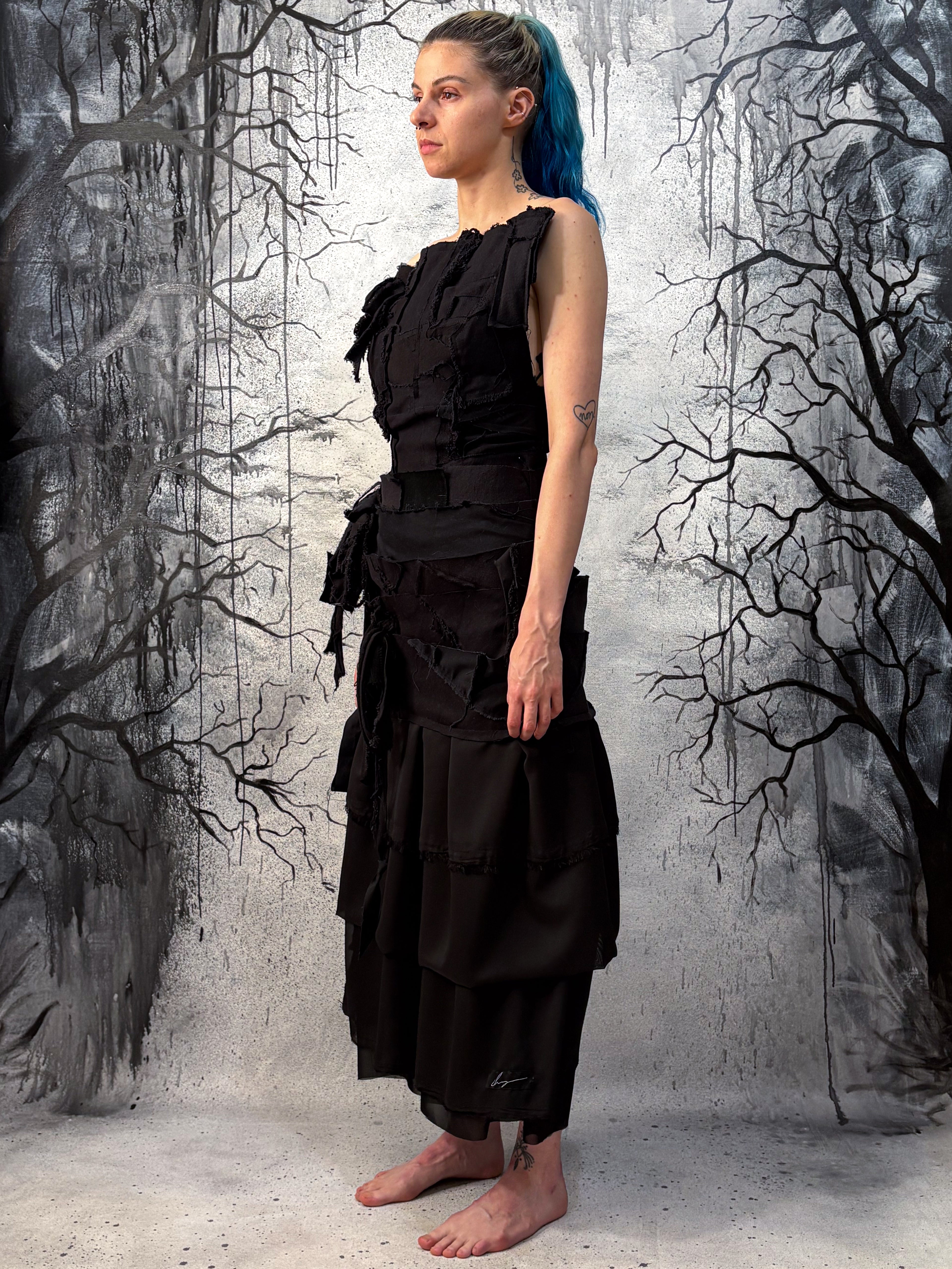 Chaigne patchwork dress