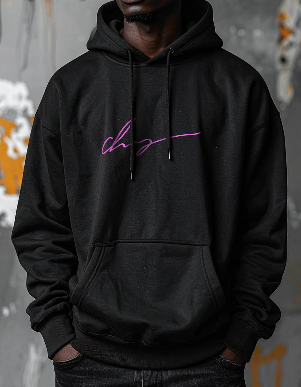 Guillaum Chaigne Signature PNK hoodie