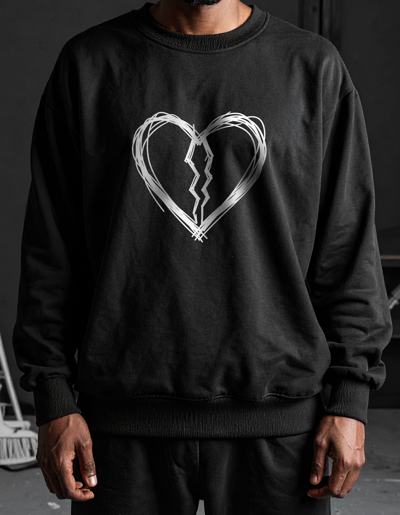 Guillaum Chaigne BROKEN WHT crewneck