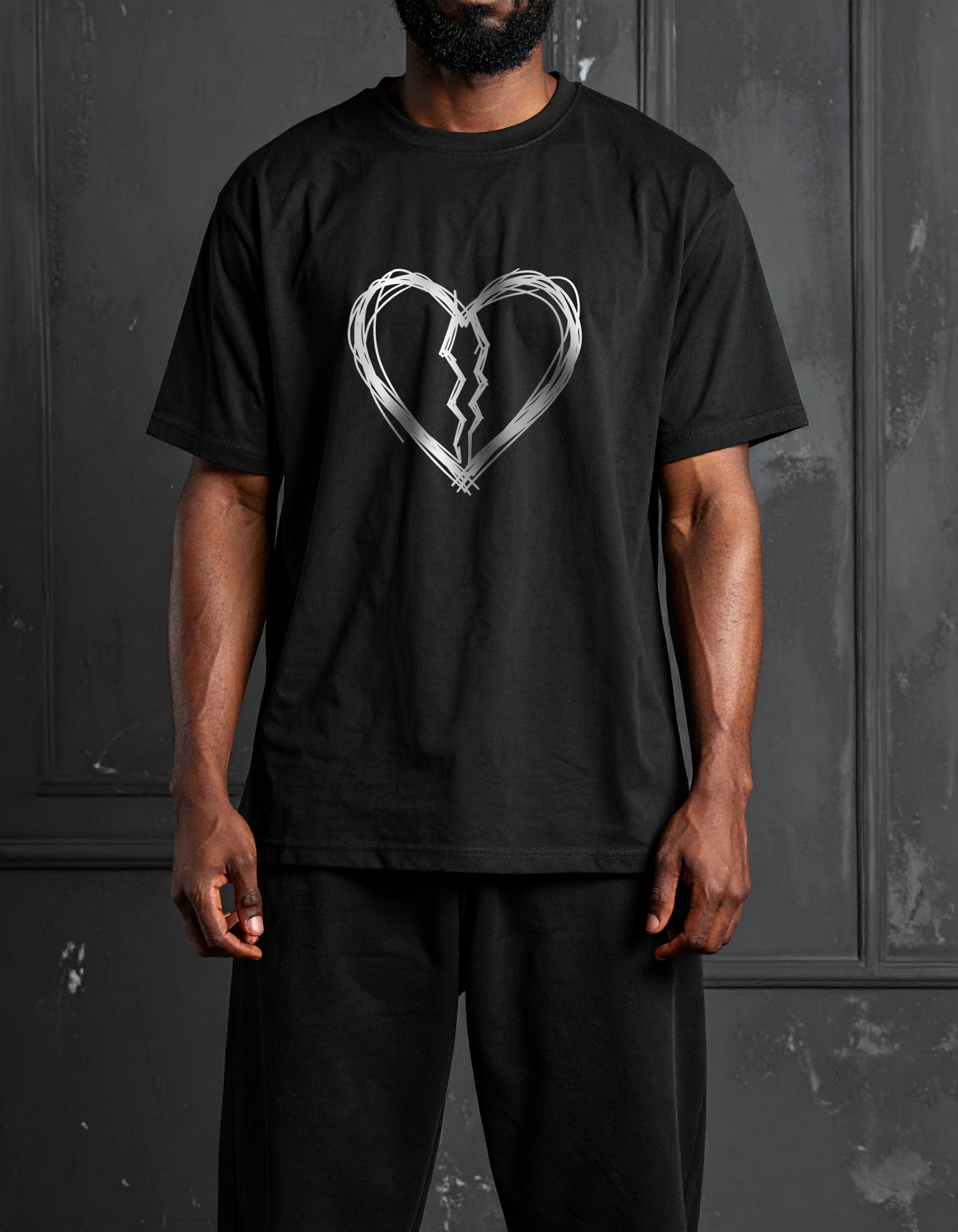 Guillaum Chaigne BROKEN WHT tee