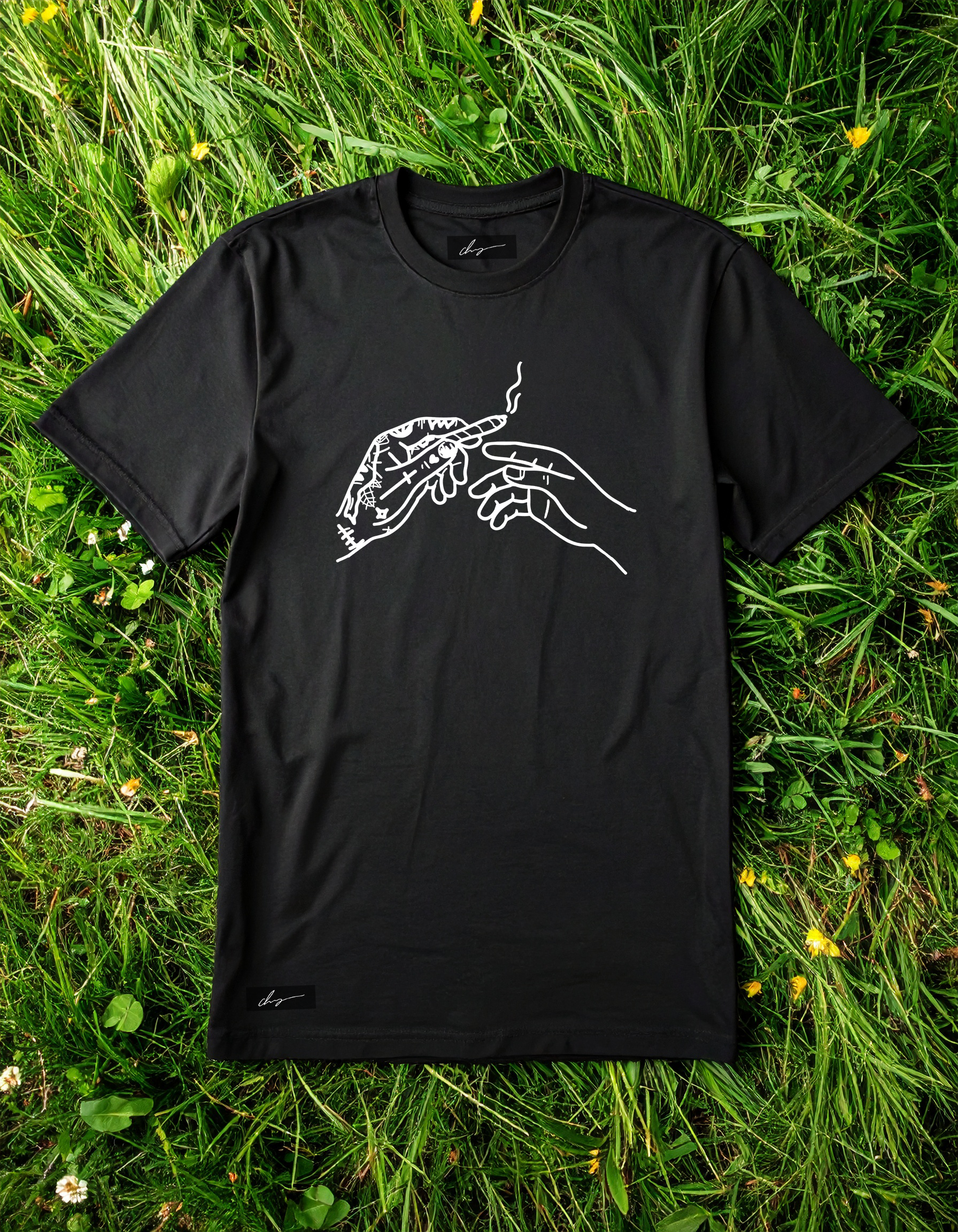 Guillaum Chaigne PUFFPUFFPASS tee