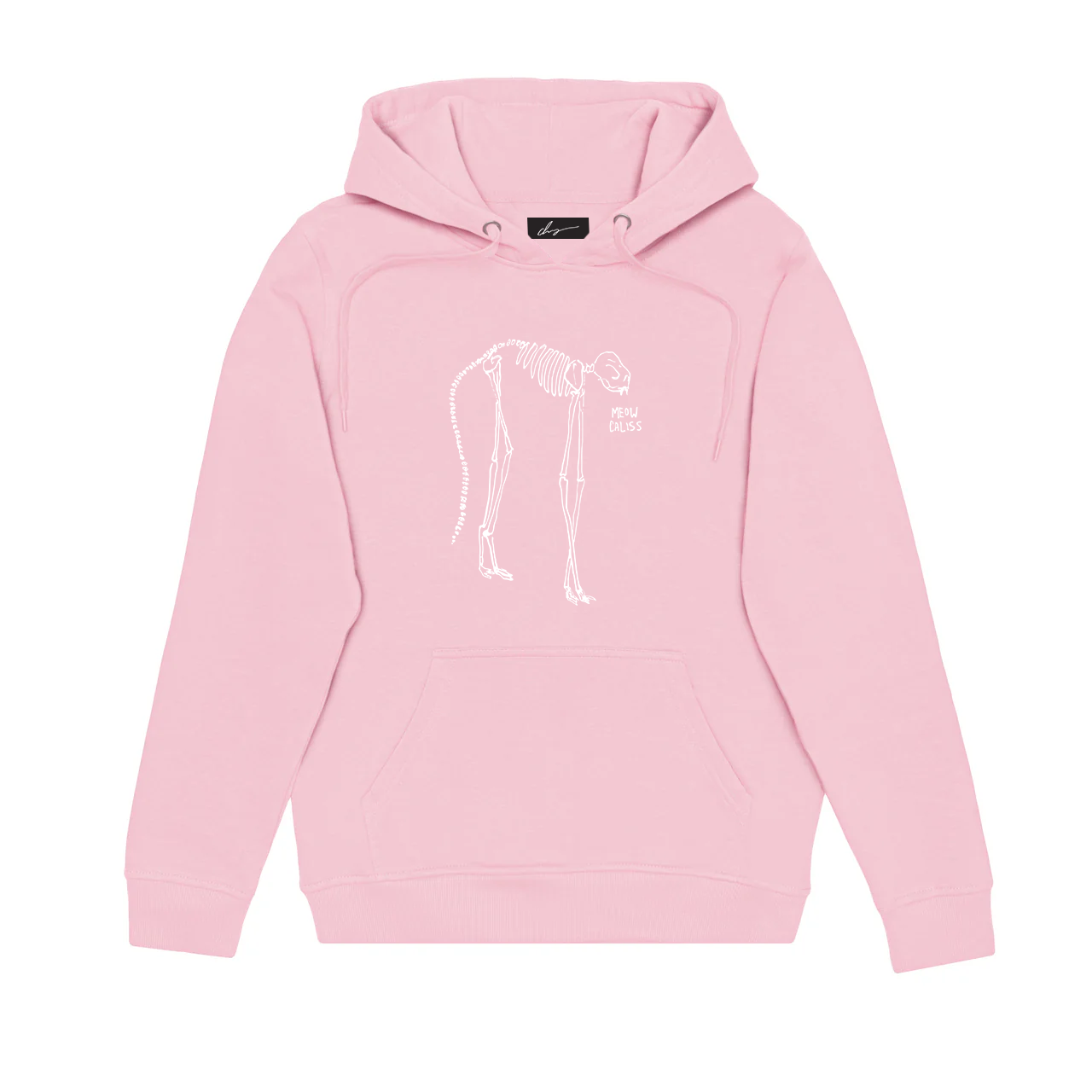 Guillaum Chaigne pink MEOW CALISS hoodie
