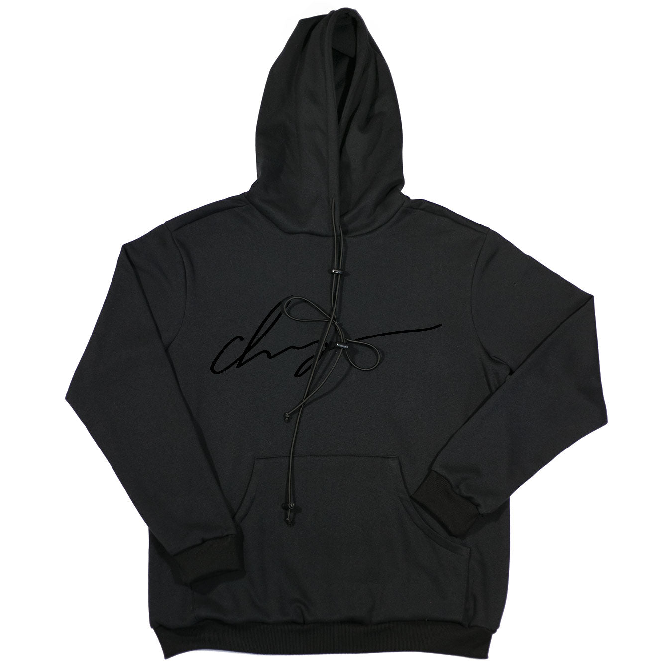 Chaigne oversized hoodie black Signature