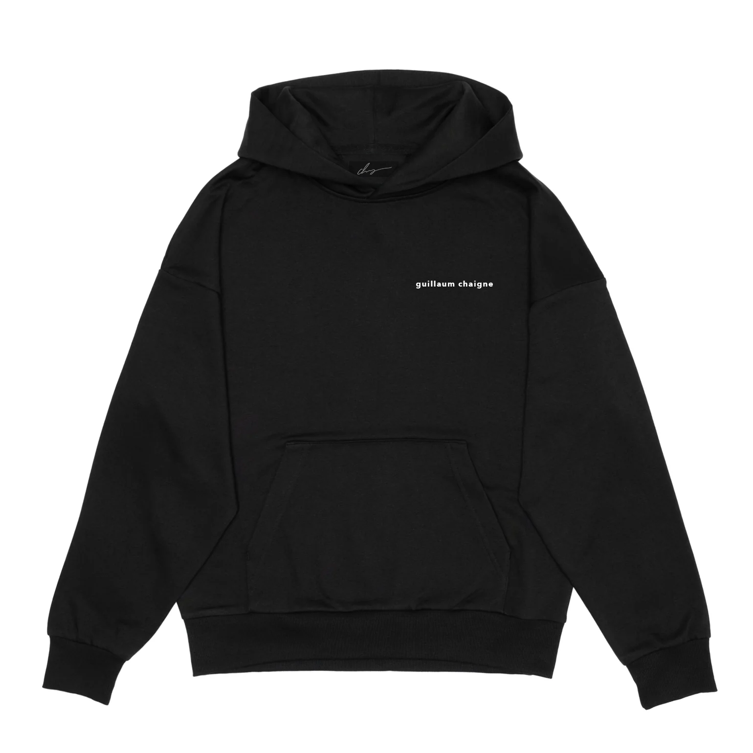 Guillaum Chaigne script hoodie