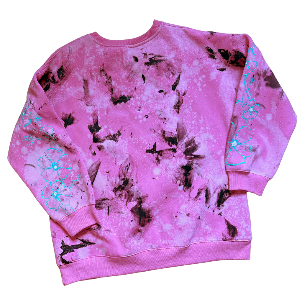 Blossoms pink sweater Signature