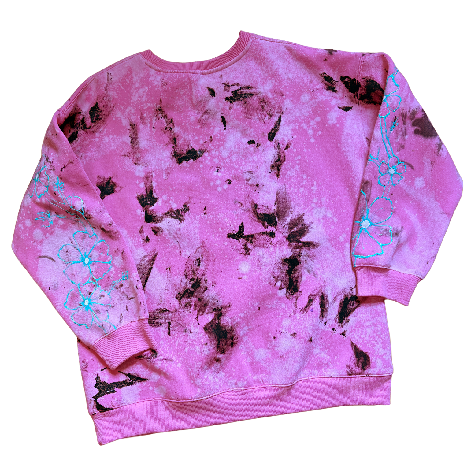 Blossoms pink sweater Signature