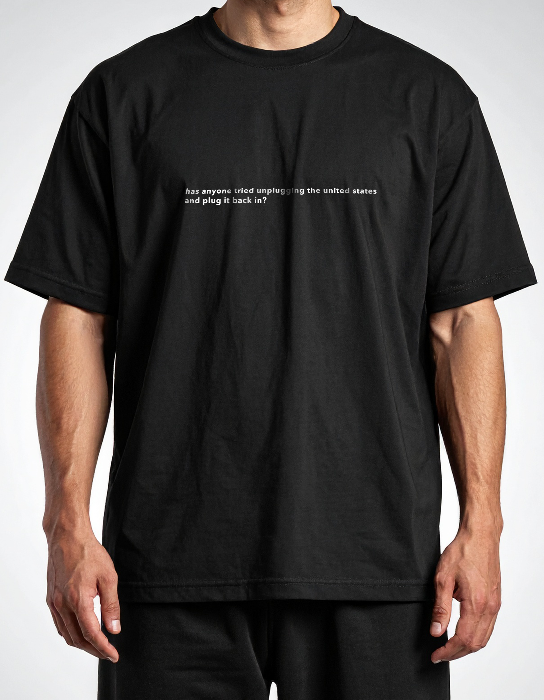 Guillaum Chaigne UNPLUG tee