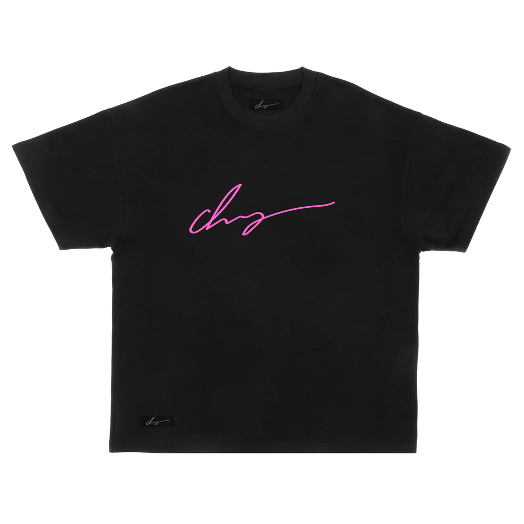 Guillaum Chaigne Signature PNK tee