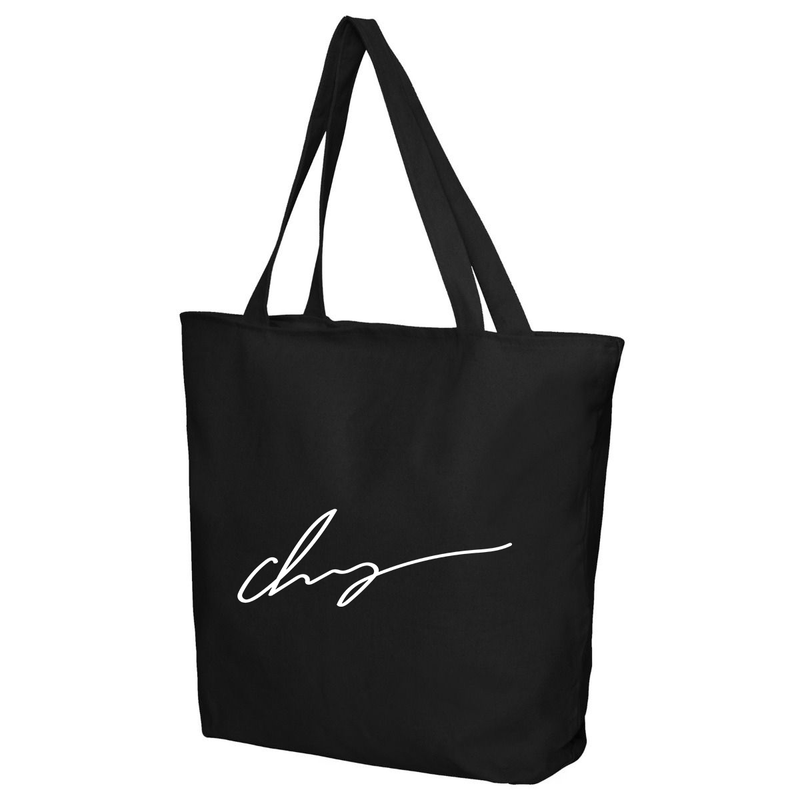 Guillaum Chaigne Signature WHT totebag