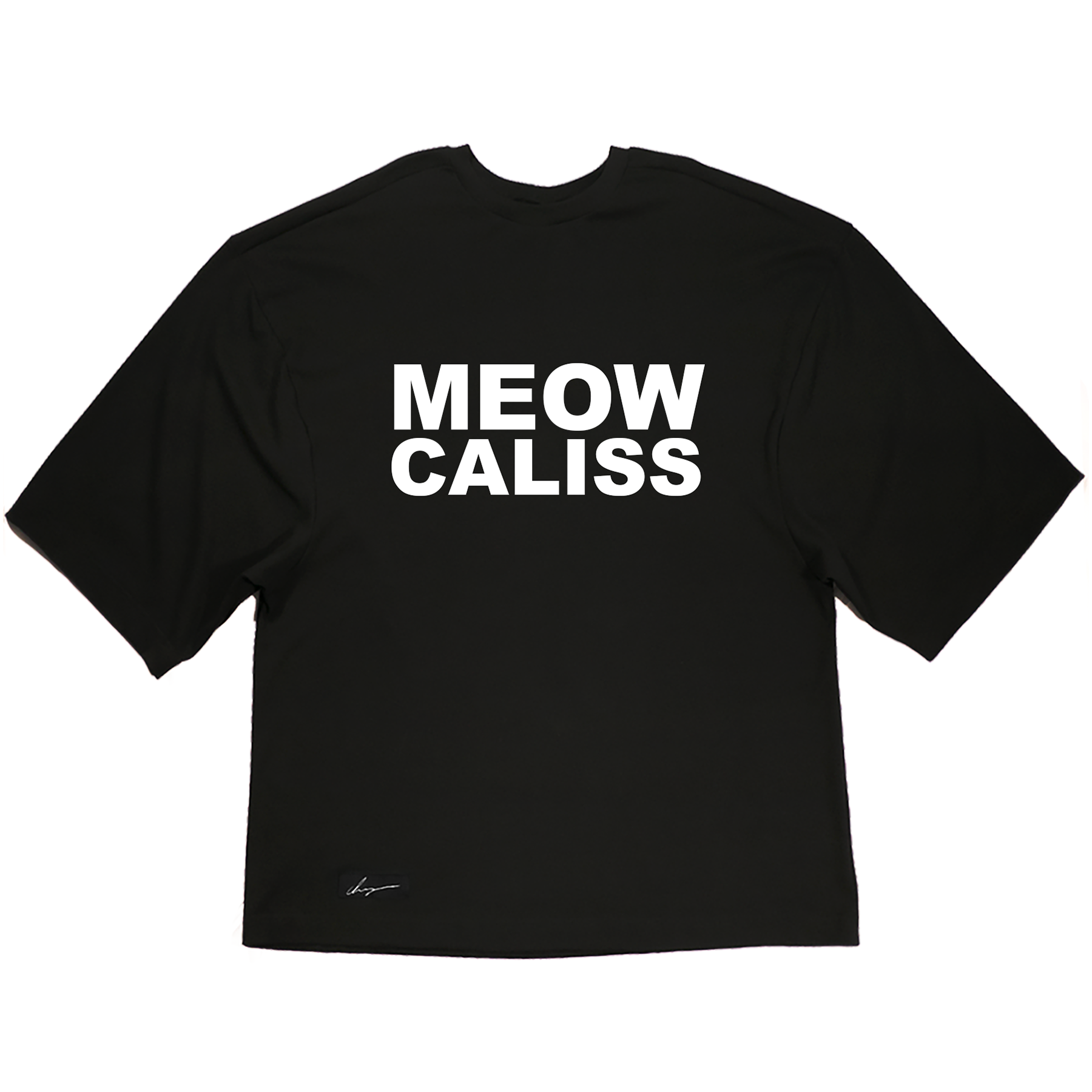 MEOW BOLD oversized tee
