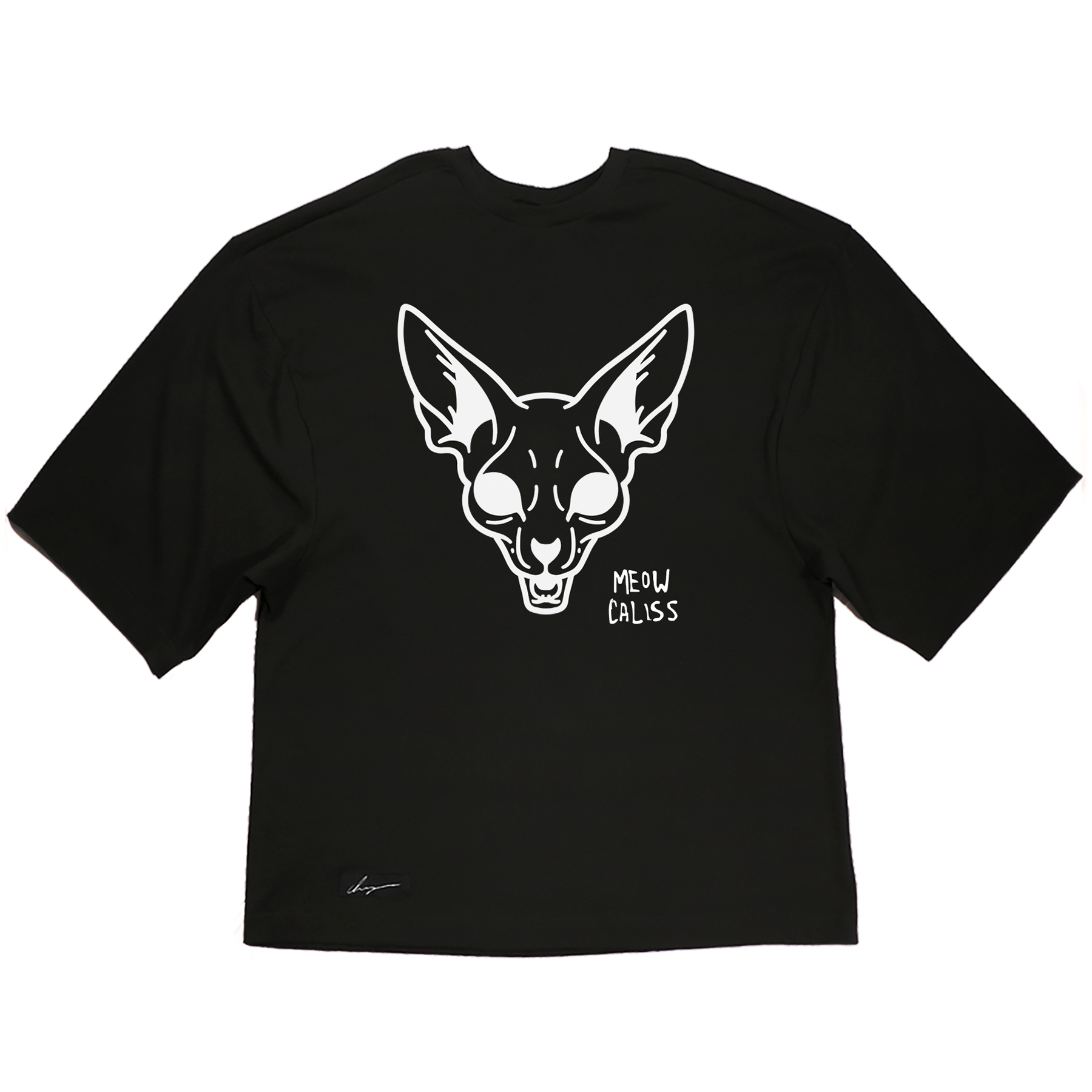 MEOW SPHYNX oversized tee