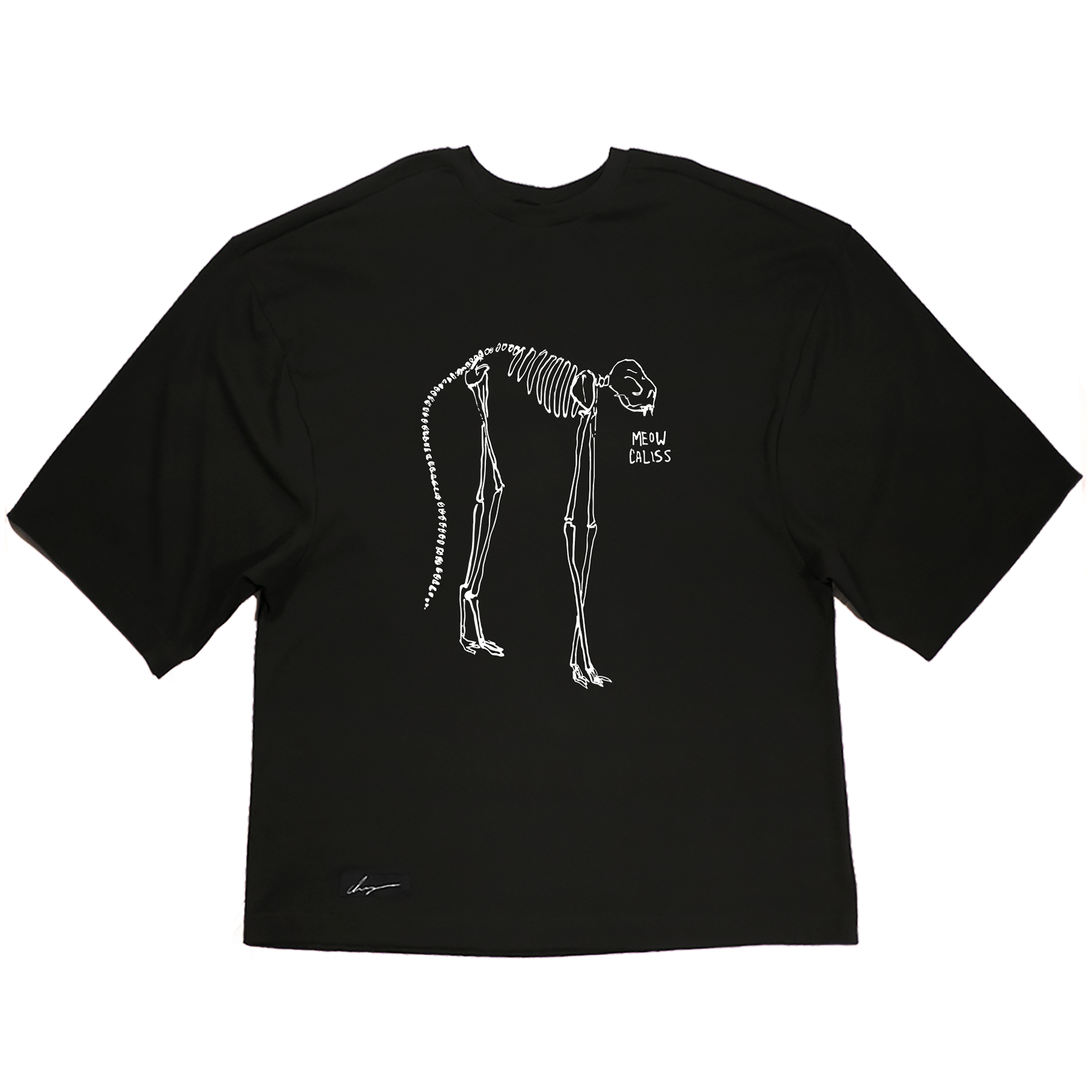 MEOW CALISS oversized tee