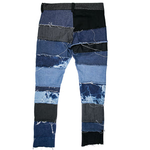 Signature layered denim jeans