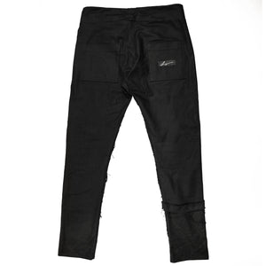 Signature black layered jeans