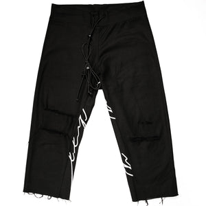 FW2022 rawcut pants